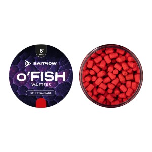 Przynęta BaitNow O'Fish Wafters 8mm Spicy Sausage