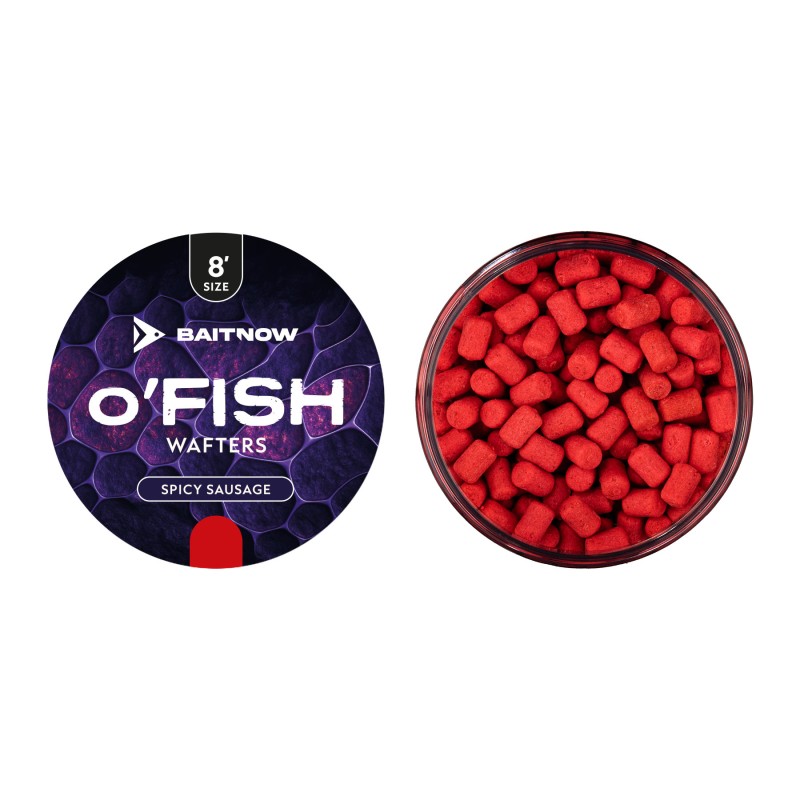 Przynęta BaitNow O'Fish Wafters 8mm Spicy Sausage