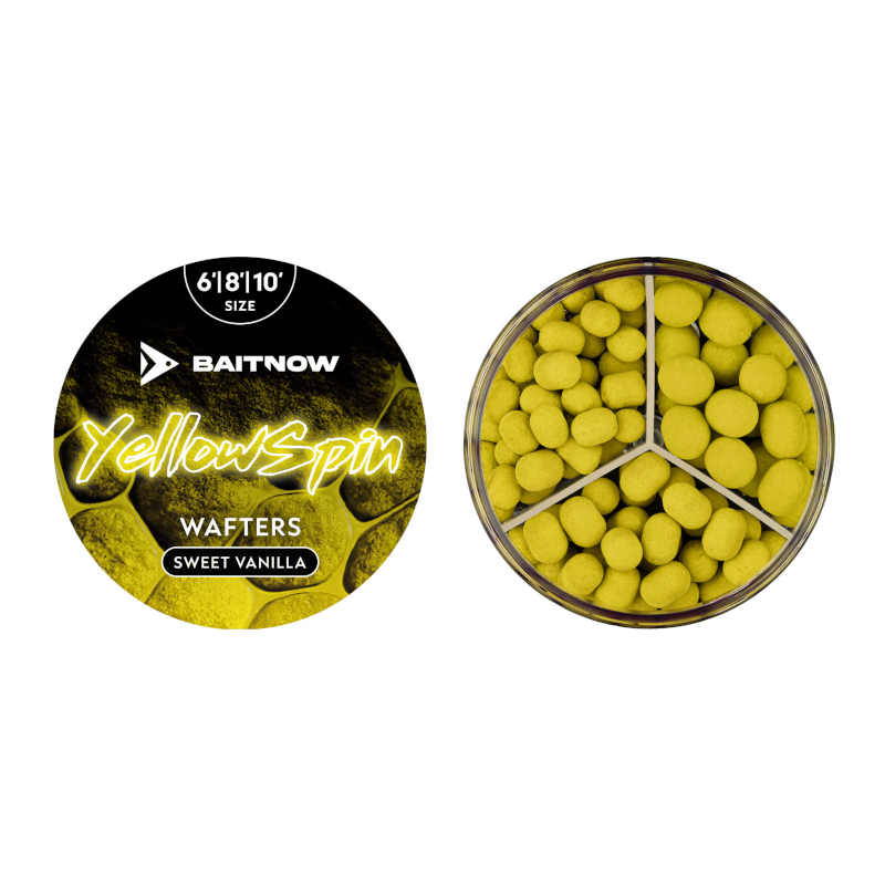 Przynęta BaitNow Wafters 6/8/10mm Yellow Spin