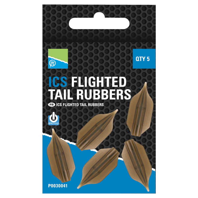 Nasadki Preston ICS Flighted Tail Rubbers
