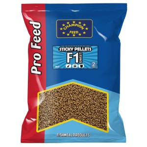 Sticky Pellet Champion Feed 2mm 650g F1 Sweet