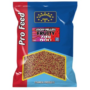 Sticky Pellet Champion Feed 2mm 650g Fruity Fish
