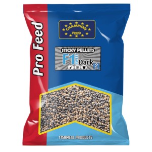 Sticky Pellet Champion Feed 2mm 650g F1 Sweet Dark