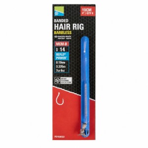 Przypony Preston MCM-B Mag Store Hair Rigs Bayonet 10cm roz. 14