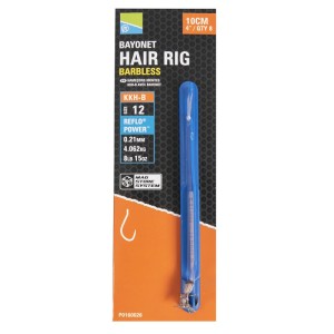 Przypony Preston KKH-B Mag Store Hair Rigs Bayonet 10cm roz. 14
