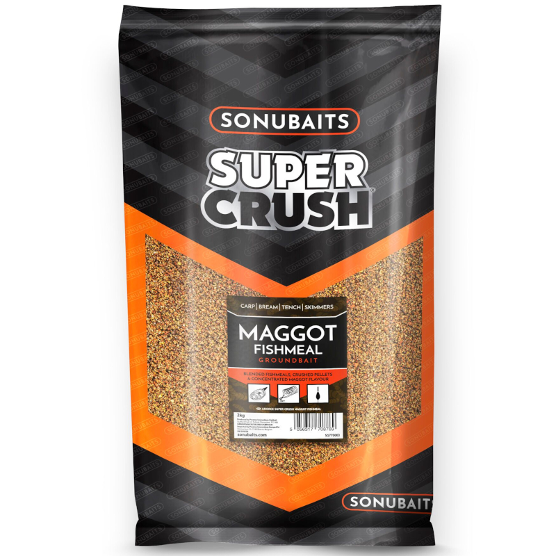 Zanęta Sonubaits Supercrush Maggot Fishmeal 2kg_SUM-Radzymin_01.jpeg