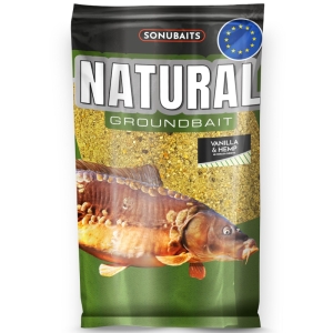 Zanęta Sonubaits Natural Groundbait 1kg Vanilla & Hemp