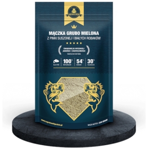 Mączka Grubo Mielona z Pinki Suszonej i Białych Robaków Nasączona Melasą 250g