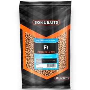 Pellet Sonubaits Feed Pellets 900g F1 8mm