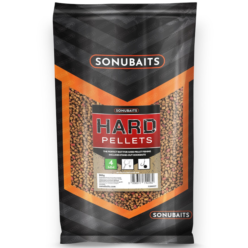 Pellet Sonubaits Hard Pellets 900g 4mm