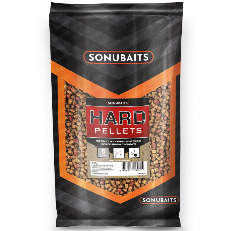 Pellet Sonubaits Hard Pellets 900g 8mm