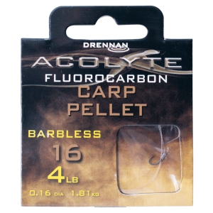 Przypony Drennan Acolyte Carp Pellet bez zadziora roz. 16