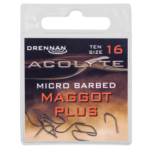 Haczyki Drennan Acolyte Maggot Plus Micro Barbed roz. 16