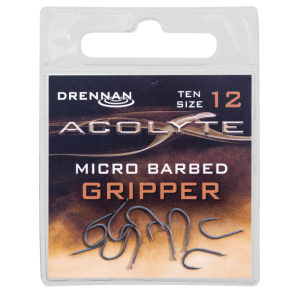 Haczyki Drennan Acolyte Gripper Micro Barbed roz. 12