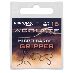 Haczyki Drennan Acolyte Gripper Micro Barbed roz. 16