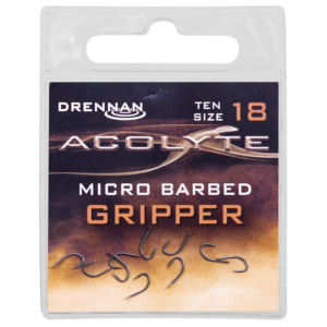 Haczyki Drennan Acolyte Gripper Micro Barbed roz. 18