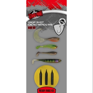 Zestaw Fox Rage Drop Shot Micro Ready Rig roz. 6 - 7g
