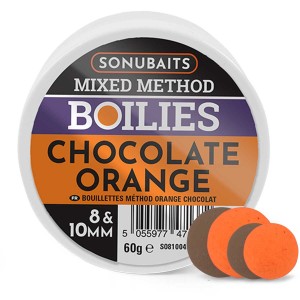 Sonubaits Mixed Boilies 8/10 - Orange Chocolate