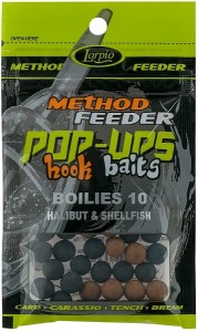 Lorpio Method Feeder Pop-Up Hook Baits Boilies Halibut & Shellfish 10mm