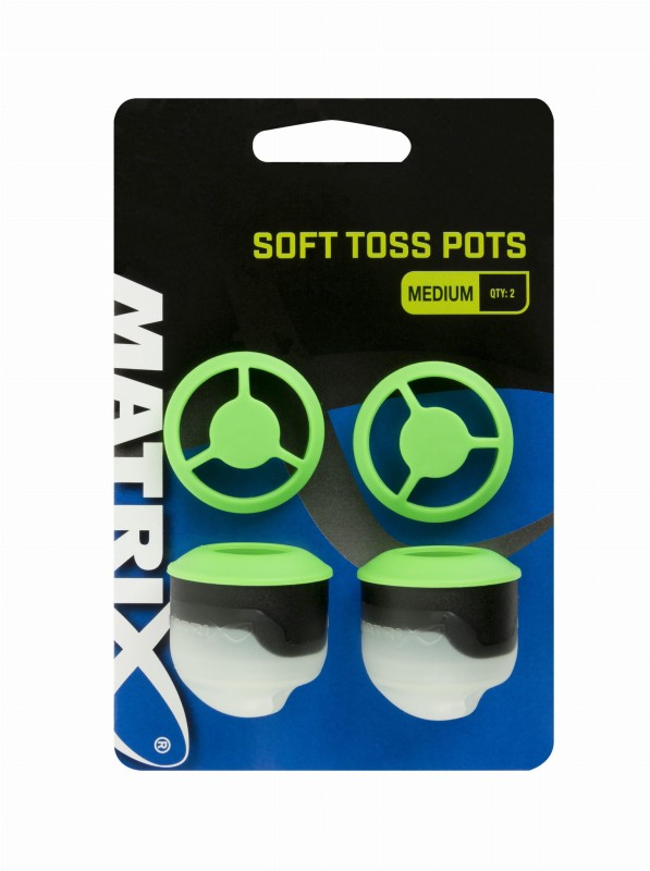 Matrix Kubeczki zanętowe na szczytówkę Soft Toss Pots Medium 2szt.